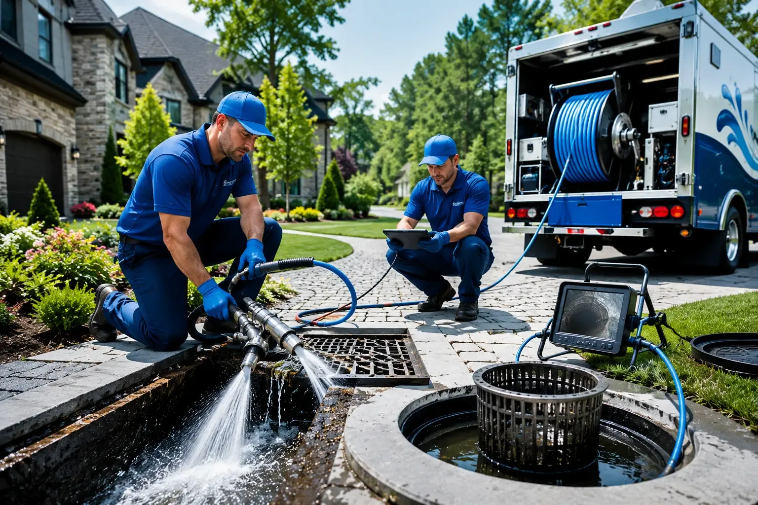 Local outdoor drain cleaning professionals in Mart, TX